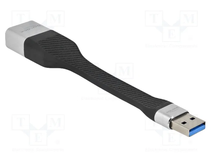 DeLOCK 86937 Adaptador de red USB Tipo-A a Gigabit LAN con cable plano FPC de 13 cm DeLOCK 86937 Adaptador de red USB Tipo-A a Gigabit LAN con cable plano FPC de 13 cm