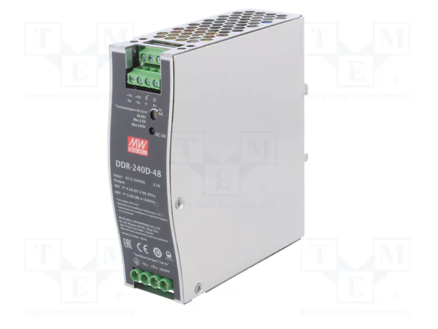 MEAN WELL DDR-240D-48 Convertidor DC/DC 240W 48VDC