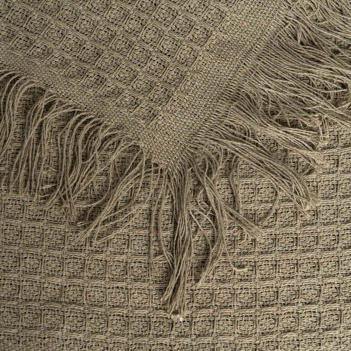 Colcha Panal Verde Algodón Textil/Hogar 200 X 260 cm