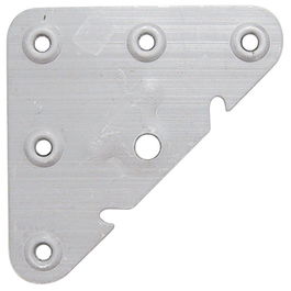 HERRAJES ALK Escuadra Colgador Plana 304/000