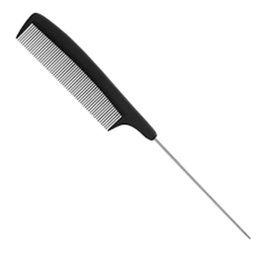 EUROSTIL Peine Profesional Carbon Pua de Metal