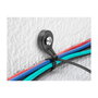 DeLOCK 18915 Brida atornillada con ojal de fijación 180 x 6 mm negro 100 unidades