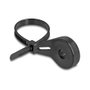 DeLOCK 18915 Brida atornillada con ojal de fijación 180 x 6 mm negro 100 unidades