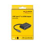 DeLOCK Adaptador USB Type-C a HDMI 8K con HDR y Power Delivery 100 W