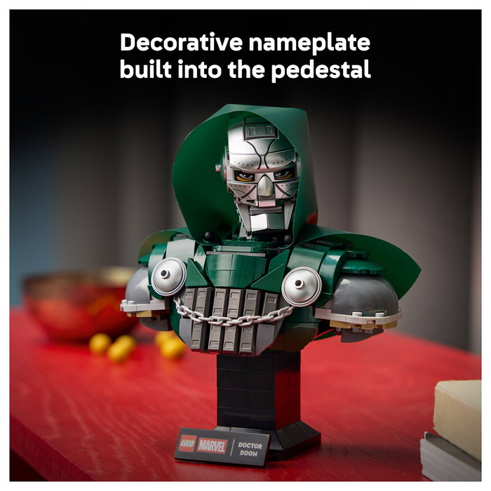 LEGO Marvel Busto del Doctor Doom 76345