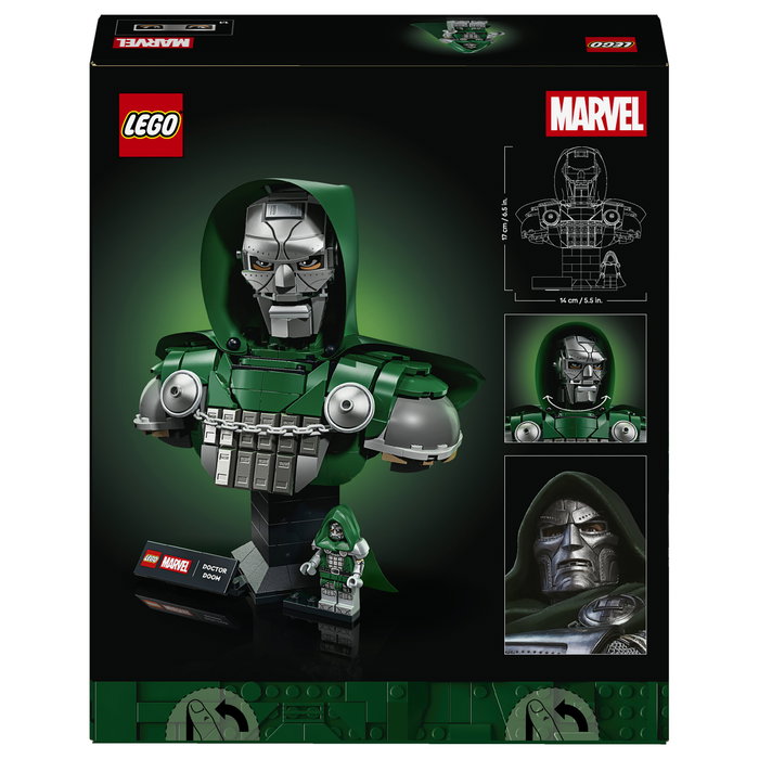 LEGO Marvel Busto del Doctor Doom 76345