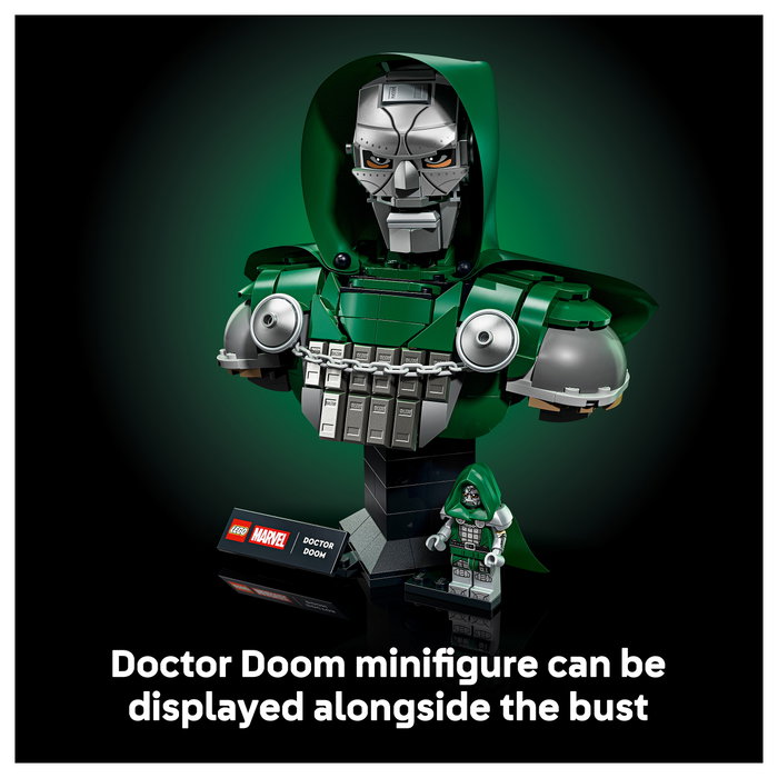 LEGO Marvel Busto del Doctor Doom 76345