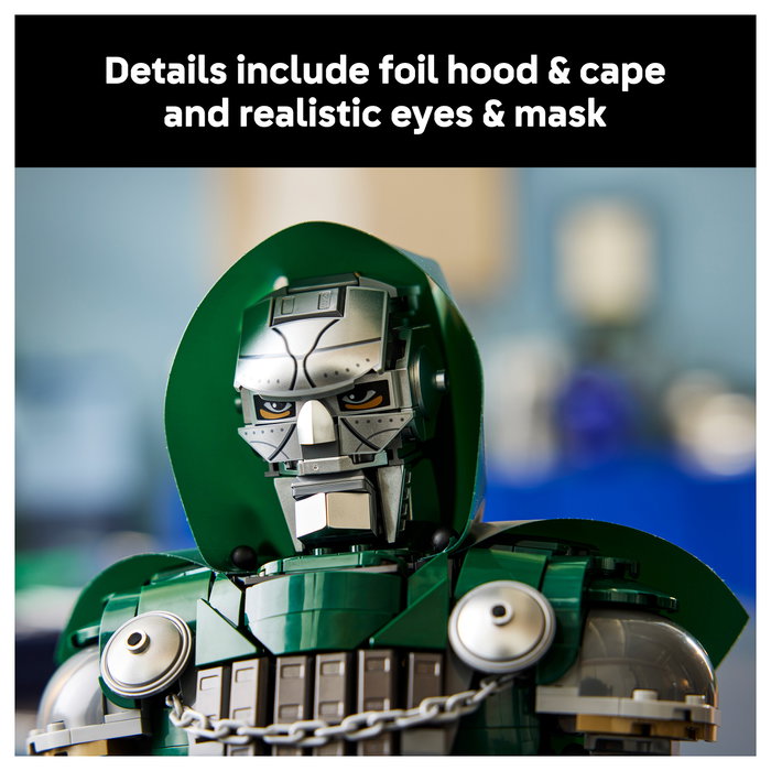 LEGO Marvel Busto del Doctor Doom 76345