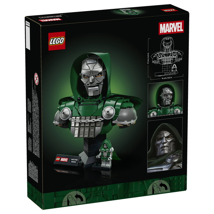 LEGO Marvel Busto del Doctor Doom 76345