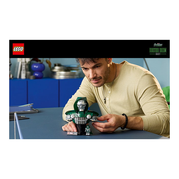LEGO Marvel Busto del Doctor Doom 76345