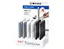 Tombow Portagomas Mono Stick Expositor EH-KM01/EH-KM11/EH-KM21 de Sobremesa, 24 Unidades Surtidas