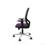 PIQUERAS Y CRESPO Silla de oficina Cilanco con mecanismo Sincro, Morado y Gris