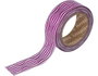 Innspiro Cinta masking tape Washi foil formas rosa 15mm x 10m Serie Metal