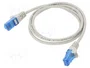 GOOBAY Patch cord Cat 6a U/UTP RJ45 1m gris