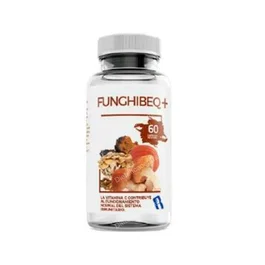 Bequisa Complemento Alimenticio Funghibeq con Hongos y Vitamina C 60 Cápsulas