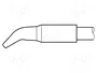 JBC TOOLS Pico de soldadura tipo destornillador acodado 3,2x1,5mm