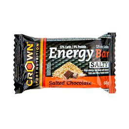 CROWN SPORT NUTRITION Energy Bar Salty Choc Choc Salado 1 X 60 G