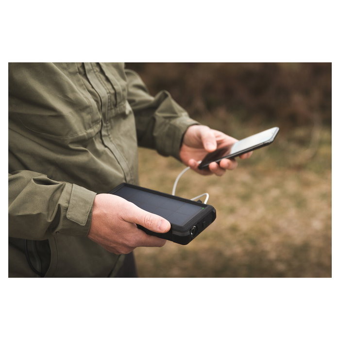 SANDBERG Outdoor Solar Powerbank 24000 24000mAh 65W QC3.0 USB-C/USB-C Negro, Gris