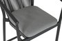 DKD Home Decor Taburete de Aluminio y Ratán Sintético 57x61x108