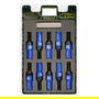 Kit de tornillos OMP OMPS09971207 28 mm Azul M12 x 1,25