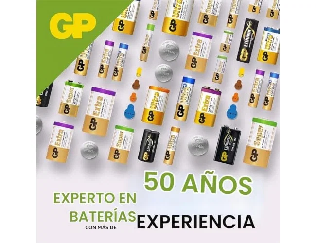 GP Batteries CR2032 Litio 3V, Blister de 5 unidades GP Batteries CR2032 Litio 3V, Blister de 5 unidades
