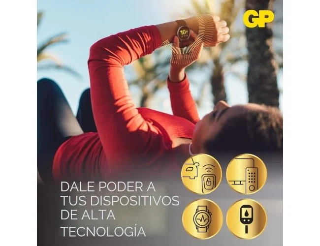 GP Batteries CR2032 Litio 3V, Blister de 5 unidades GP Batteries CR2032 Litio 3V, Blister de 5 unidades