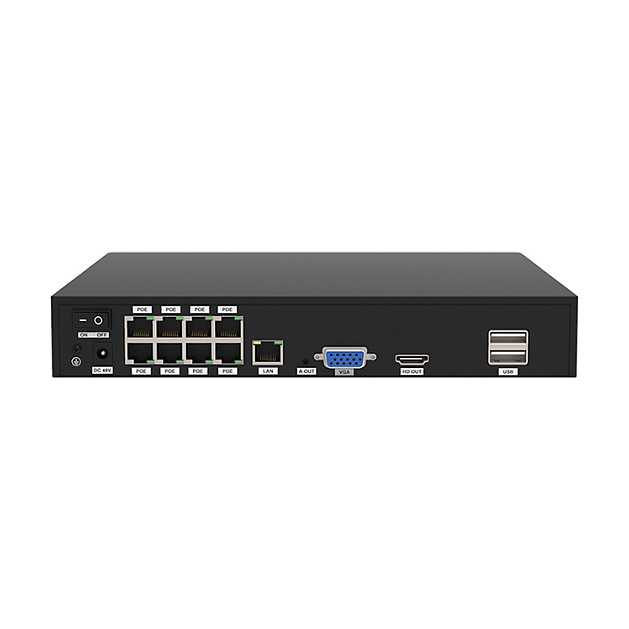 Foscam FNA108E-B4-2T Kit de Cámaras de Seguridad 4 Cámaras 8MP 4K PoE con Grabador NVR Blanco