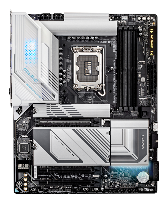 GIGABYTE Placa base Z890 GAMING X WIFI7 - Intel Core Ultra (Serie 2), DDR5 8800MHz OC, PCIe 5.0, Wi-Fi 7, USB 4, ATX