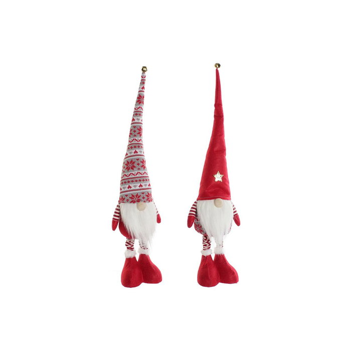 DKD Home Decor Figura de Gnomo en Poliéster Surtida, 2 Piezas DKD Home Decor Figura de Gnomo en Poliéster Surtida, 2 Piezas