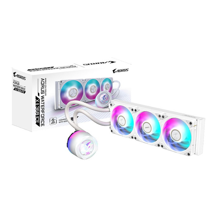 Gigabyte AORUS WATERFORCE X II 360 ICE Blanco