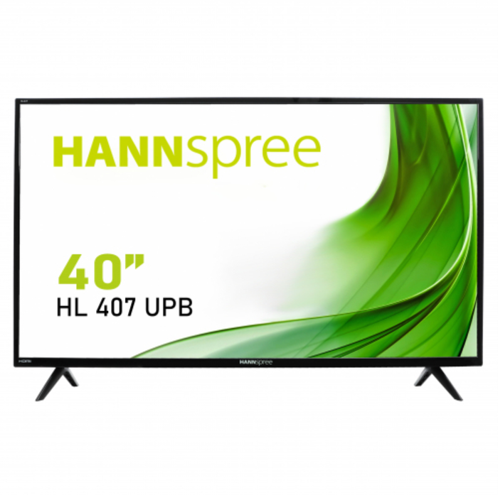 Hannspree HL407UPB - Monitor Signage 39.5" (100,3 cm) Full HD 1920x1080 VA 260 cd/m² Negro, Procesador Integrado