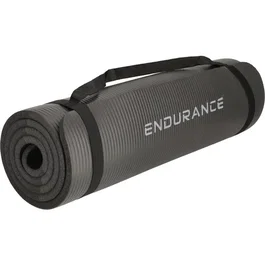 Endurance Esterilla de Yoga END5714777271499 - TPE Antideslizante - 4mm de Grosor - Color Negro