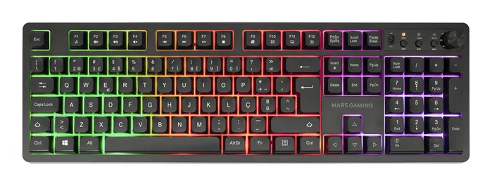 Mars Gaming MCPWXPT Combo Inalámbrico de Teclado, Ratón y Alfombrilla Negro QWERTY Portugués Mars Gaming MCPWXPT Combo Inalámbrico de Teclado, Ratón y Alfombrilla Negro QWERTY Portugués