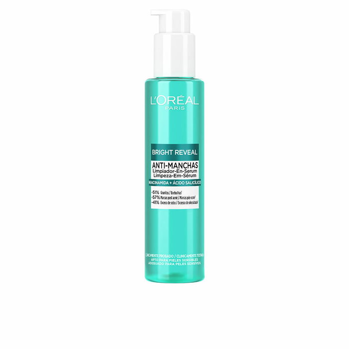 L'Oréal Paris Bright Reveal Niacinamida Limpiador en Sérum 150 ml L'Oréal Paris Bright Reveal Niacinamida Limpiador en Sérum 150 ml