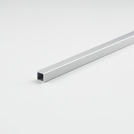 Arcansas Tubo Cuadrado de Aluminio Anodizado 1000 x 20 x 20 mm