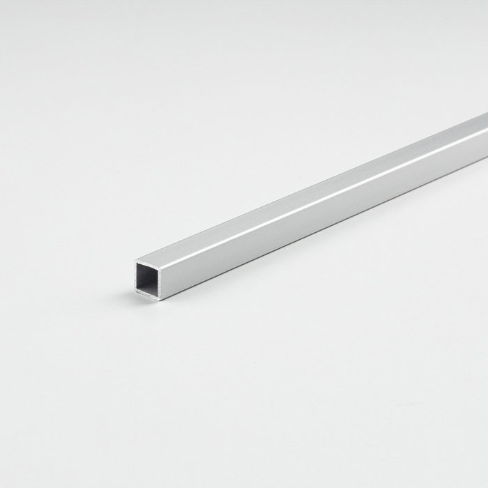 Arcansas Tubo Cuadrado de Aluminio Anodizado 1000 x 20 x 20 mm Arcansas Tubo Cuadrado de Aluminio Anodizado 1000 x 20 x 20 mm