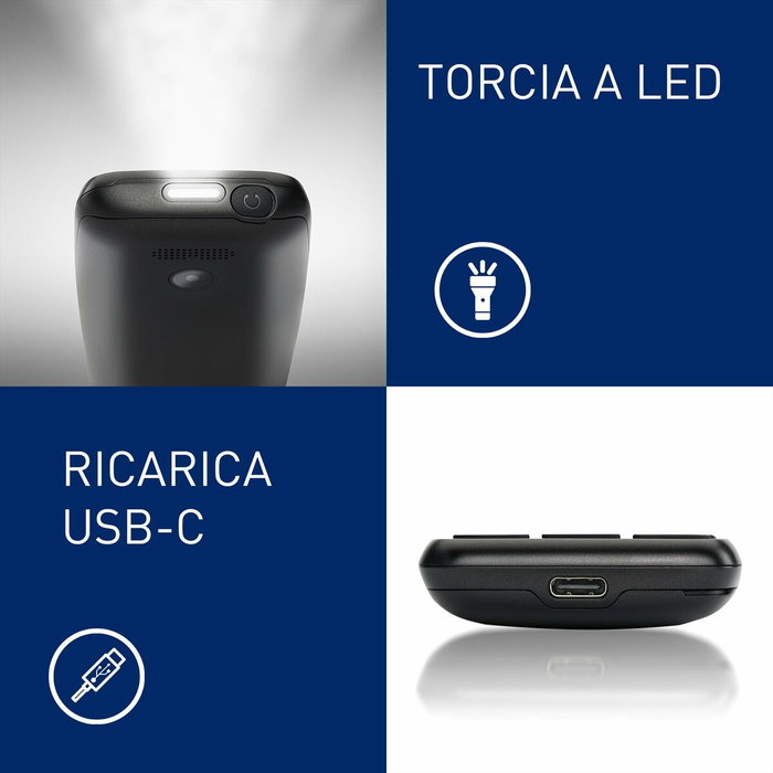 Panasonic Senior 4G 2.4 pulgadas con linterna y Bluetooth Panasonic Senior 4G 2.4 pulgadas con linterna y Bluetooth