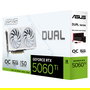 ASUS DUAL RTX 5060 TI 16GB GDDR7 Tarjeta Gráfica Blanca