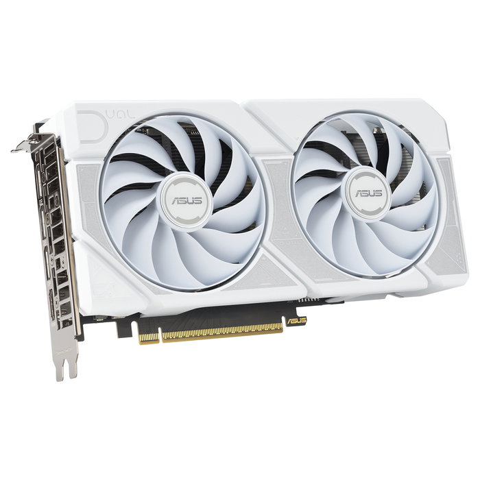 ASUS DUAL RTX 5060 TI 16GB GDDR7 Tarjeta Gráfica Blanca