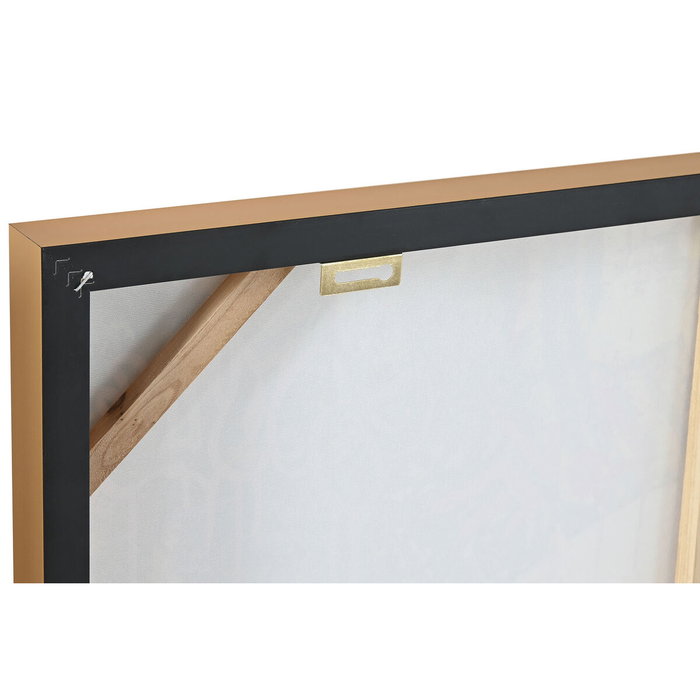 DKD Home Decor Cuadro Lienzo Chica Gafas Surtido de 2 Unidades 82x82 cm