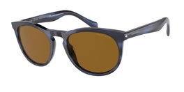 Giorgio Armani AR8149-590133 con cristales marrones y detalles azules