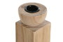 DKD Home Decor Portavelas 5 x 17.5 x 5 cm Madera Natural (6 Unidades)