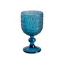Copa Azul Cristal Decoración 8 X 8 X 14,40 cm (Set de 6)