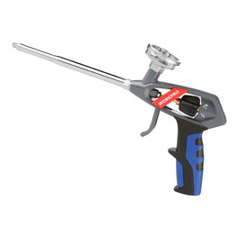 Workpro Pistola para Espuma de Poliuretano con Mecanismo de Cobre Niquelado y Perilla de Ajuste - 350 x 145 x 50 mm