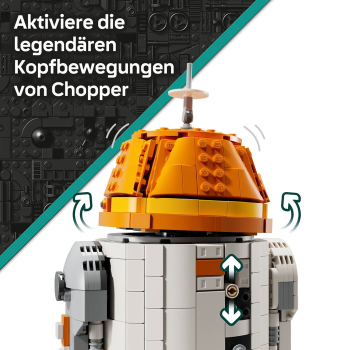 LEGO Star Wars Astromech-Droide Chopper (C1-10P) 75416