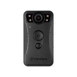 Transcend DrivePro Body 30 DVR Cámara Coche 64GB Full HD WiFi Bluetooth IP67 130 Grados Batería 3120 mAh 12H Negra