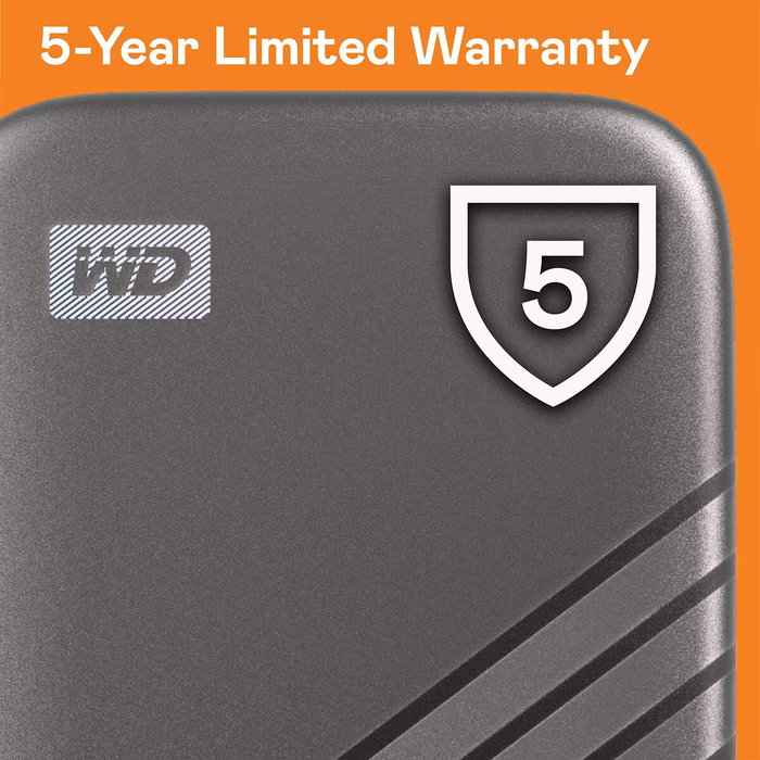 Western Digital My Passport 4 TB Gris