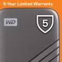Western Digital My Passport 4 TB Gris