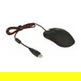DeLOCK 12531 Ratón Gaming Óptico Ambidiestro 4800 DPI USB para PC y Portátil, 4 Botones, Interruptor DPI, Negro y Rojo, 1.8 m de Cable