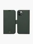 Dbramante1928 New York Funda Folio Verde para Apple iPhone 12 | Con Bolsillo para Tarjetas | 15.5 cm (6.1")